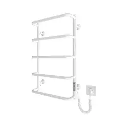 Kupatilski merdevinski radijator LUX 65W/230V 66x42 cm nerđajući čelik/bela desna