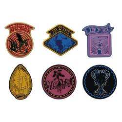 Fanattik Harry Potter Limited Edition Set of 6 Triwizard Tournament Pin Badges ( 068939 )