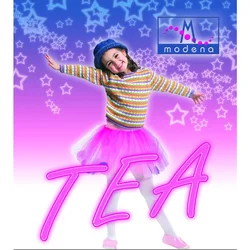 Mreža Dečji unihop TEA 60 den - Bela boja (glat dezen)