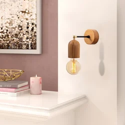 Opviq Zidna lampa E27 Socket, Bež