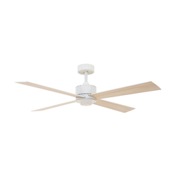 Lucci air 213171 - LED plafonski ventilator NEWPORT drvo/bela/bež + daljinski upravljač