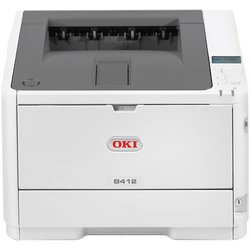 OKI Laserski pisač crno-bijeli B412dn OKI A4 1200 x 1200 dpi, dvostrani, LAN brzina ispisa (crna):33 S./min