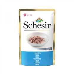 Schesir preliv za mačiće Kitten Tunjevina u želeu 85 g