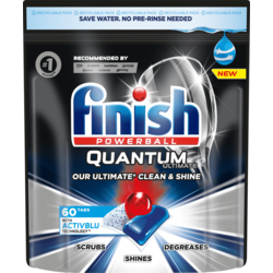 Finish Tablete za pranje sudova Quantum Ultimat Regular, 60 komada
