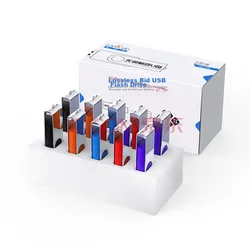 Lankxin USB Flash memorija, 1GB, USB 2.0, 10 komada, Višebojna