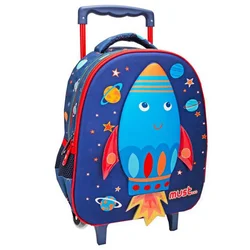 Ranac sa točkićima manji Trolley MUST Space Rocket 584520/74982