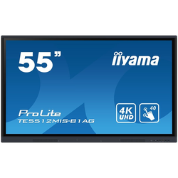 55 iiWare10 , Android 11, 40-Points PureTouch IR with zero bonding, 3840x2160, UHD IPS panel, Metal Housing, Fan-less, Speakers 2x 16W front, VGA, HD