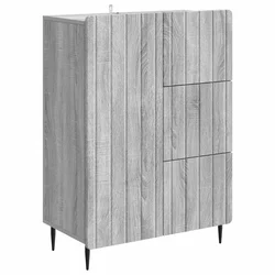 Kreveta Siva sonoma 66 x 34,5 x 91,5 cm Konstruirano drvo
