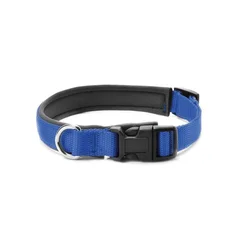 Ovratnica Soft Line z neoprenom - MODRA L
