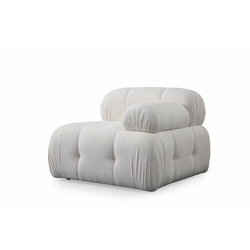 ATELIER DEL SOFA Fotelja Petite 1R White