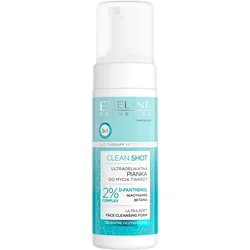 EVELINE - CLEAN SHOT - D-PANTHENOL FACE CLEANSING FOAM 150ml