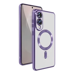 Maska za Samsung S937B Galaxy S25 Edge Magsafe Lux, Ljubičasta