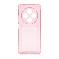 Futrola Clear Wallet za Xiaomi Redmi 14C 4G, Roze