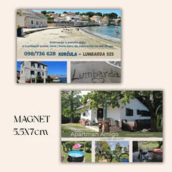 Magneti za apartmane i iznajmljivače – personalizirani suvenir koji gosti nose kući