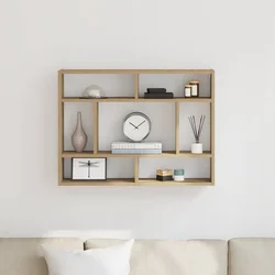 Zidna polica Artisan hrast 75x16x55 cm Konstruirano drvo