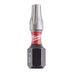 MILWAUKEE Udarni bitsevi TX SHOCKWAVE ojačani 1/4 TX20 x 25mm