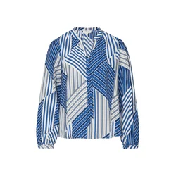 s.Oliver Bluza kobalt modra/črna/bela