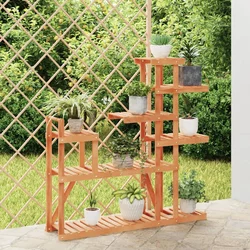 Stalak za cvijeće 110 x 25 x 111 cm od masivne jelovine