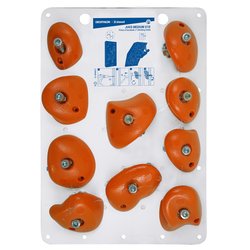 Oranžni oprimki za plezalno steno VERTIKA M (x 5)