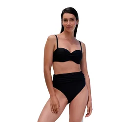 Mint Velvet Bikini hlačke črna