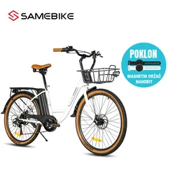 Samebike Elektricni bicikl TDE10L beli