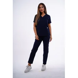 Pureboks Ženski komplet medicinske uniforme, Teget