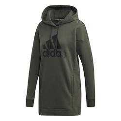 adidas W MH BOS OH HD, pulover ž., zelena