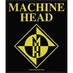 Machine Head Diamond Logo Našitek za šivanje 100 x 50 mm