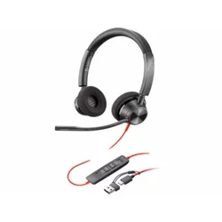 HP Poly BW 3310 Stereo -M USB-C HS +USB-C/A/8X220AA/crna Slušalice ( 760Q7AA )