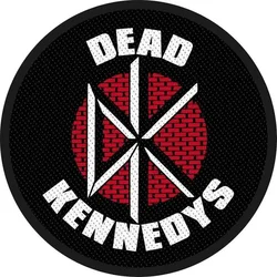 Dead Kennedys DK Logo Našitek za šivanje 90 mm