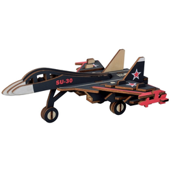 NEW LAND 3D Drvena slagalica – Suhoj SU-30
