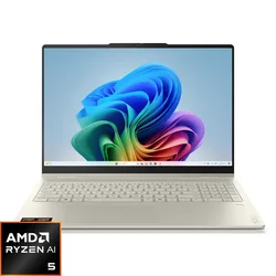 Lenovo - Yoga 7a 2-in-1 - Copilot+ PC - 16 2K LCD Touchscreen Laptop - AMD Ryzen AI 5 430 2026 - 16GB Memory - 512GB SSD - Seashell