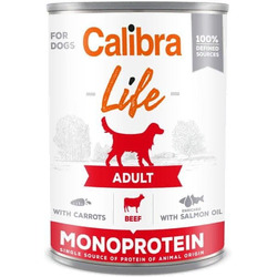 Calibra Dog Life Adult Govedina sa Šargarepom Konzerva, hrana za pse 400g