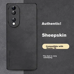 Shangsu Maska za mobilni telefon Honor 70, Crna