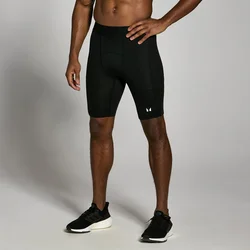 MP Moške kratke hlače Training Base Layer – črna - XXXL