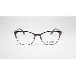 Fysh Ženski dioptrijski okvir 3591 767, Crno-zlatne boje