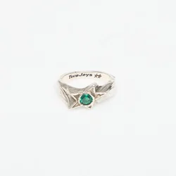 Prstan TwoJeys Green Calda Ring Green 50 mm