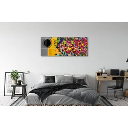 tulup.si Slika na platnu Akustične barve kitare 140x70 cm
