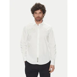 La Martina Srajca Aaron MACE30 PP483 Bela Regular Fit