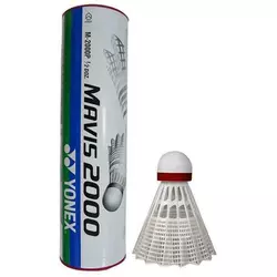 Badminton loptice Yonex Mavis 2000 Nylon 6P - white