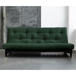 Raztegljiva zofa Fresh Wenge and Botella Green