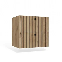 OMARICA ZA UMIVALNIK TIGO 60 2S, EVOKE OAK, 2 PREDALA, UTORJENA FRONTLA, STENSKA