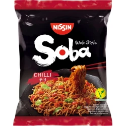 NISSIN Soba Bag Chili - Veliko pakiranje 9 kosov
