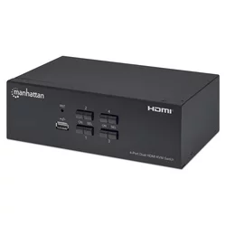 Manhattan 153539 KVM stikalo 4/1 USB HDMI 4K