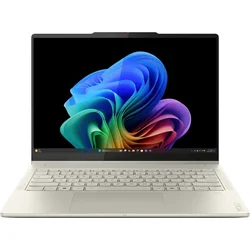Lenovo - Yoga 7 2-in-1 - Copilot+ PC - 14 2K OLED Touchscreen Laptop - AMD Ryzen AI 7 350 - 16GB Memory - 1TB SSD - Seashell