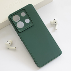 Maska 3D Camera za Xiaomi Redmi Note 13 Pro 5G (EU), Zelena