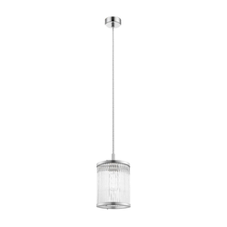 Zuma Line P0528-01F-F4AC - Luster na sajli SERGIO 1xE14/40W/230V hrom