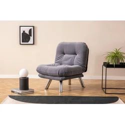 Atelier del Sofa Fotelja Misa 110x70cm Siva