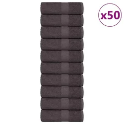 Ručnici za goste FROGN 50 kom antracit 30x50 cm 360 g/m2