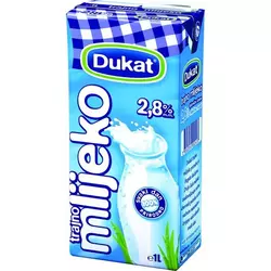 Mlijeko DUKAT brik 2,8%mm 1,0L sa čepom